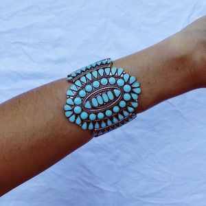 squash blossom style bracelet